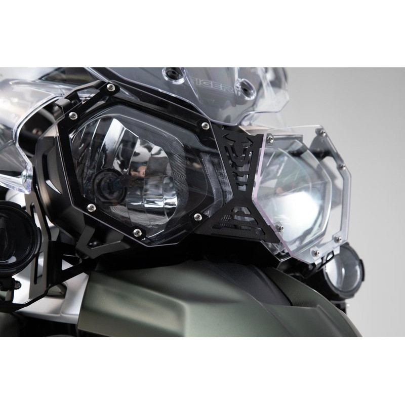 OSŁONA REFLEKTORA SW-MOTECH TIGER 1200 XCX/XRX (18-) BLACK