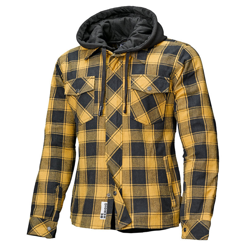 KOSZULA HELD LUMBERJACK II BLACK/YELLOW 