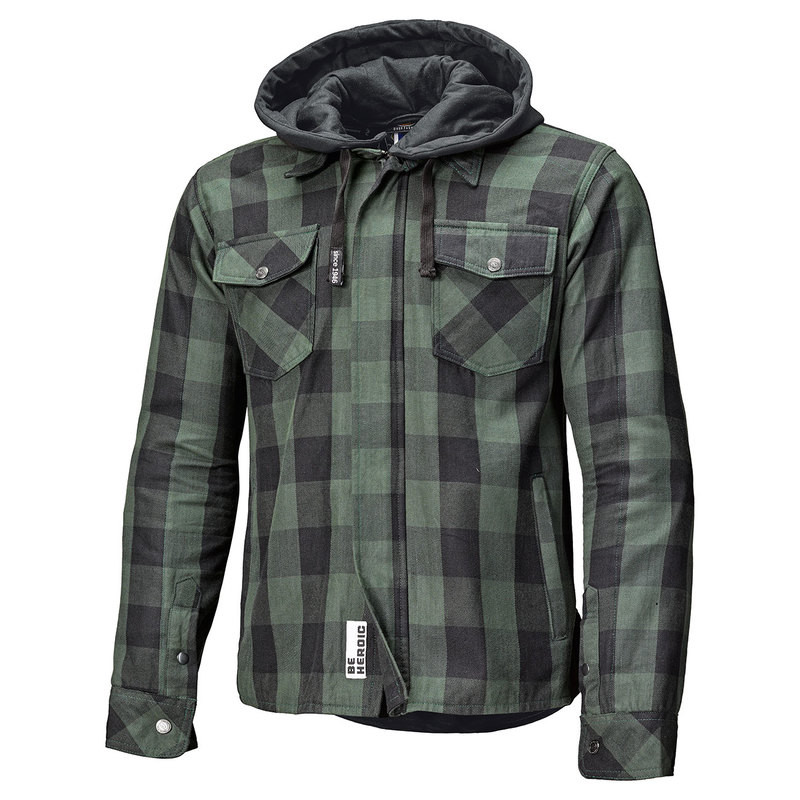 KOSZULA HELD LUMBERJACK II BLACK/GREEN 