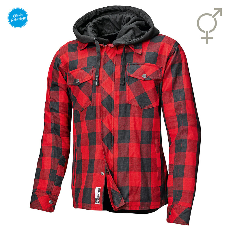 KOSZULA HELD LADY LUMBERJACK II BLACK/RED 