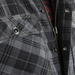 KOSZULA MOTOCYKLOWA RST LUMBERJACK ARAMID CE GREY CHECK  (2115)