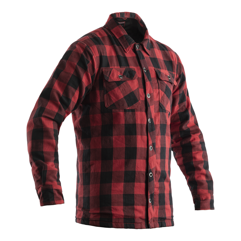 KOSZULA MOTOCYKLOWA RST LUMBERJACK ARAMID CE RED CHECK  (2115)