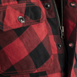 KOSZULA MOTOCYKLOWA RST LUMBERJACK ARAMID CE RED CHECK  (2115)