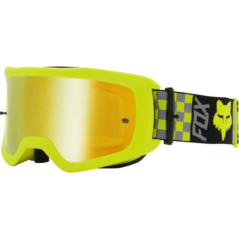 GOGLE FOX MAIN ILLMATIK YELLOW - SZYBA SPARK ENDURO CROSS