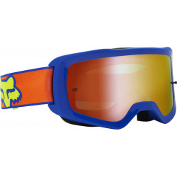 GOGLE FOX JUNIOR MAIN OKTIV BLUE - SZYBA SPARK RED (1 SZYBA W ZESTAWIE) ENDURO CROSS