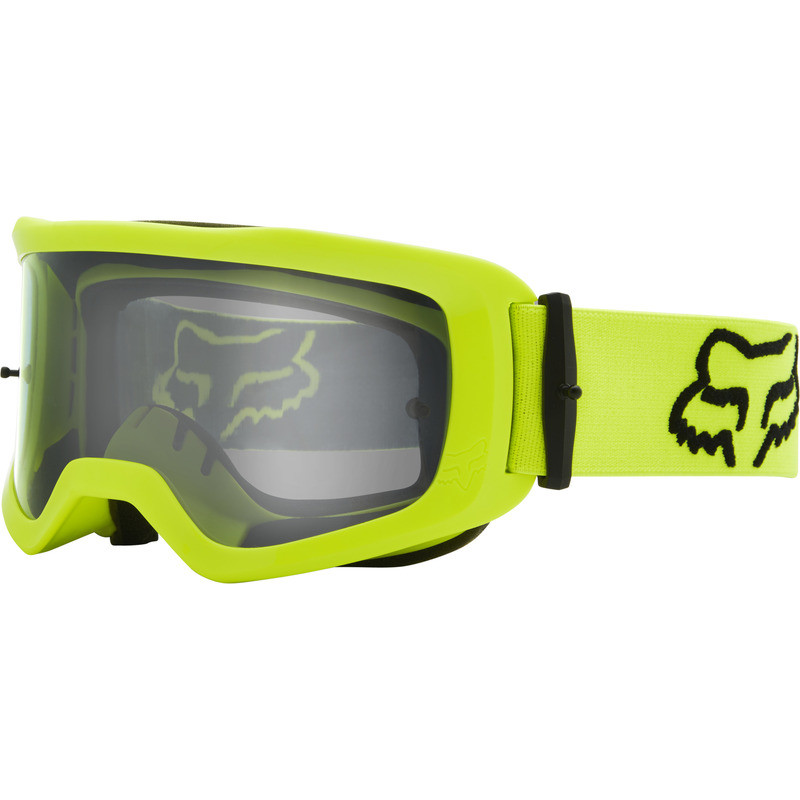 GOGLE FOX MAIN S STRAY YELLOW - SZYBA CLEAR (1 SZYBA W ZESTAWIE) ENDURO CROSS