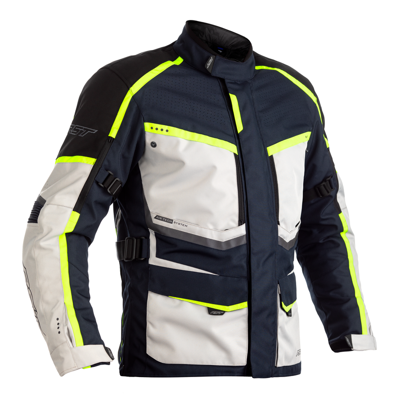 KURTKA TEKSTYLNA RST MAVERICK CE BLUE/SILVER/NEON  (2361)