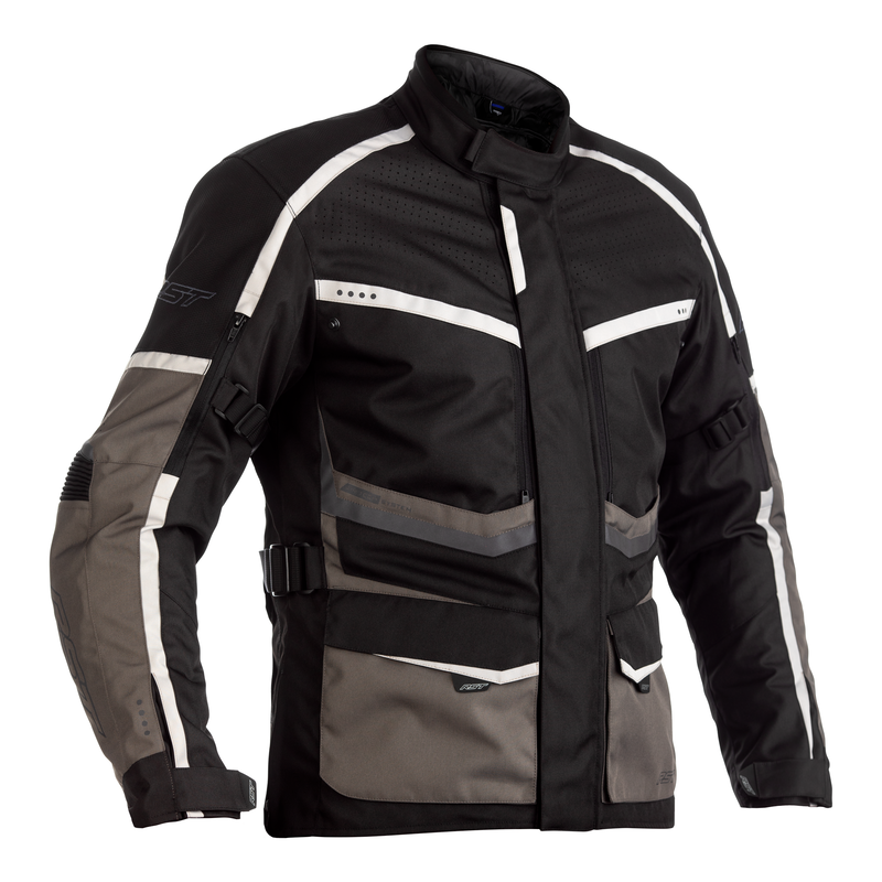 KURTKA TEKSTYLNA RST MAVERICK CE BLACK/GREY/SILVER  (2361)