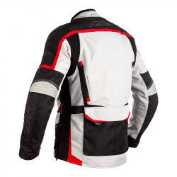 KURTKA TEKSTYLNA RST MAVERICK CE SILVER/BLACK/RED  (2361)