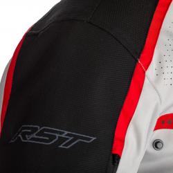 KURTKA TEKSTYLNA RST MAVERICK CE SILVER/BLACK/RED  (2361)