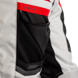 KURTKA TEKSTYLNA RST MAVERICK CE SILVER/BLACK/RED  (2361)