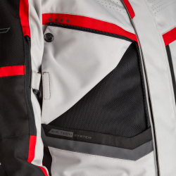 KURTKA TEKSTYLNA RST MAVERICK CE SILVER/BLACK/RED  (2361)