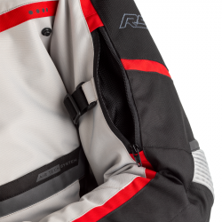 KURTKA TEKSTYLNA RST MAVERICK CE SILVER/BLACK/RED  (2361)