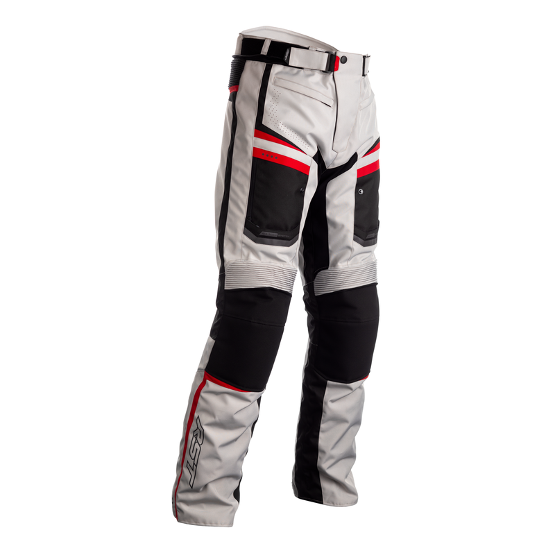 SPODNIE TEKSTYLNE RST MAVERICK CE SILVER/BLACK/RED  (2371)