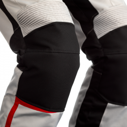 SPODNIE TEKSTYLNE RST MAVERICK CE SILVER/BLACK/RED  (2371)