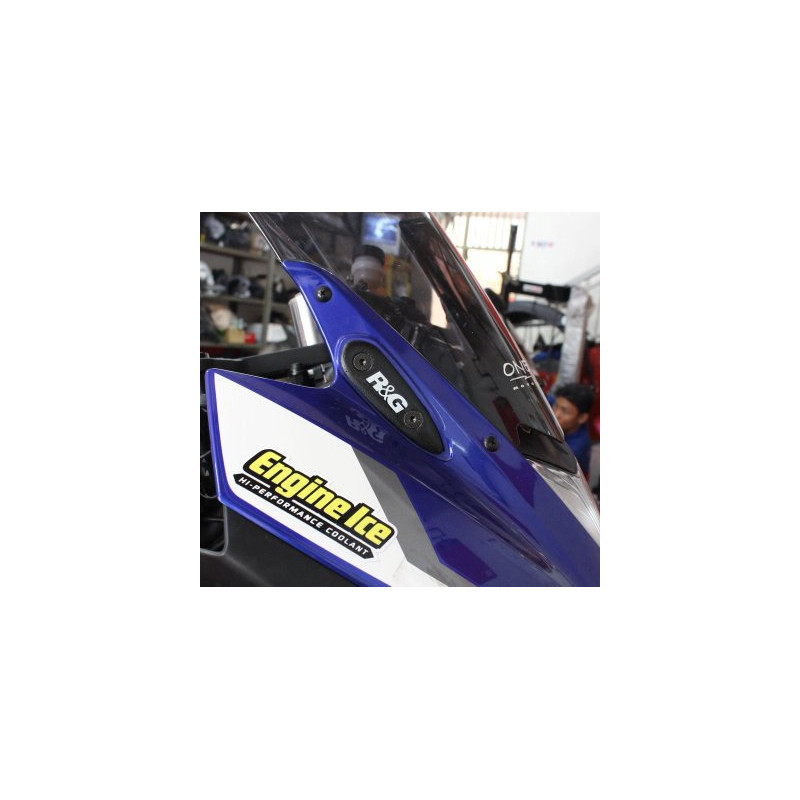ZAŚLEPKA MOCOWANIA LUSTERKA, YAMAHA YZF-R25 / YZF-R3, BLACK