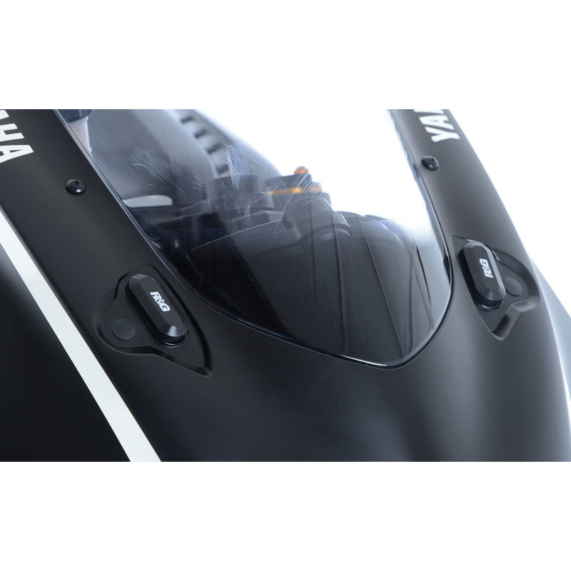ZAŚLEPKA MOCOWANIA LUSTERKA, YAMAHA YZF-R6 (17-), BLACK