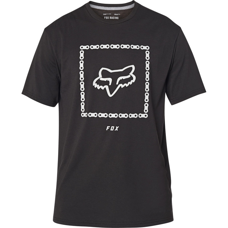 T-SHIRT FOX MISSING LINK TECH BLACK  ENDURO CROSS