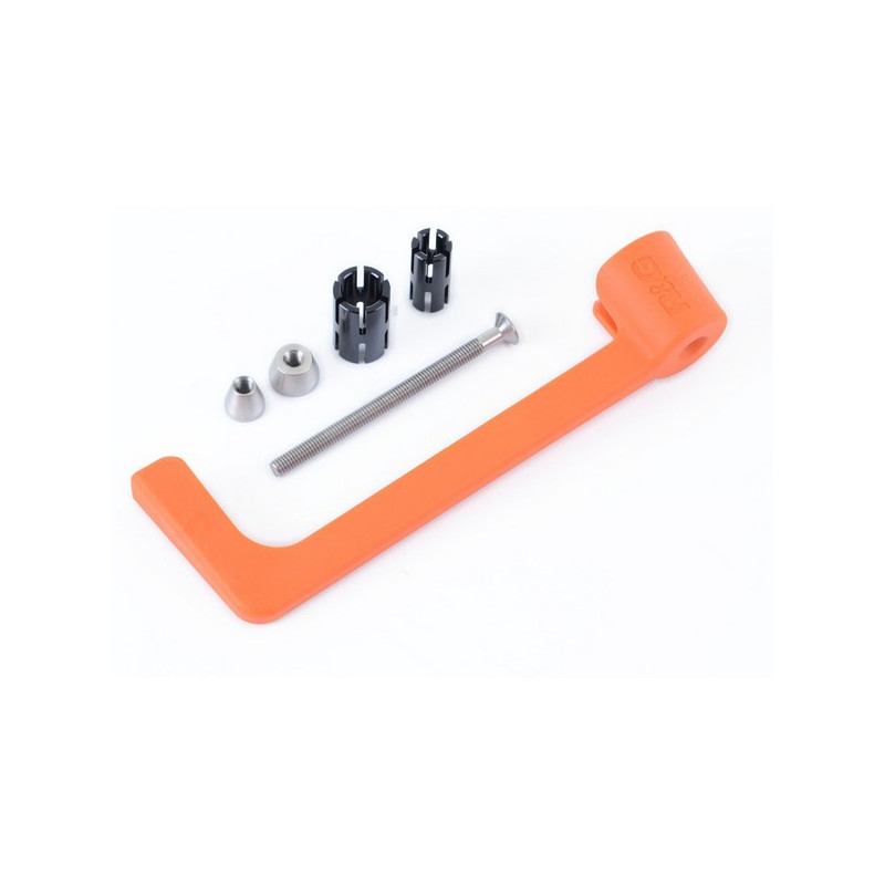 OSŁONA DŻWIGNI RG RACING RSV4 09-, RSV4 RR 15-, RSV4 RF, V4 TUONO 11-, 959 PANIGALE ORANGE