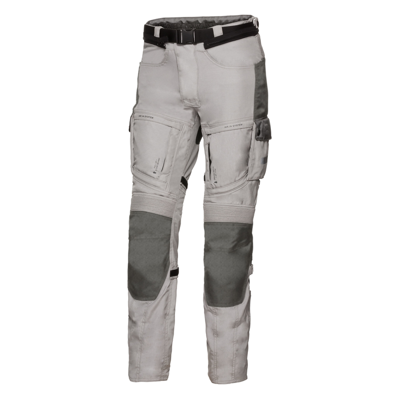 SPODNIE TEKSTYLNE IXS MONTEVIDEO-AIR2 LIGHT GREY/DARK GREY 