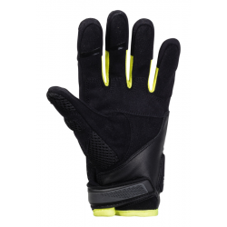 RĘKAWICE SKÓRZANO-TEKSTYLNE IXS MONTEVIDEO AIR S BLACK/GREY/YELLOW 