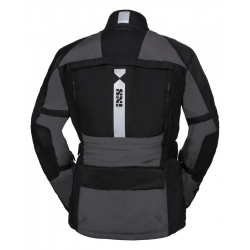 KURTKA TEKSTYLNA IXS MONTEVIDEO-ST [SOLTO-TEX] GREY/BLACK 