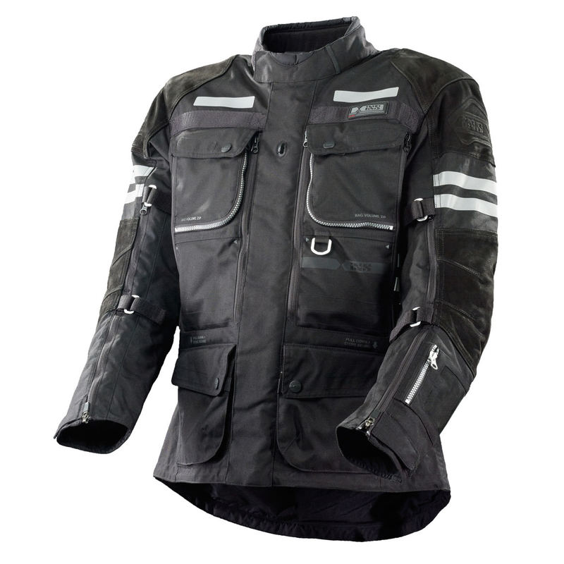 KURTKA TEKSTYLNA IXS MONTEVIDEOST LT ST [SOLTO-TEX] BLACK 