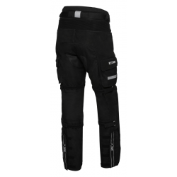 SPODNIE TEKSTYLNO-SKÓRZANE IXS MONTEVIDEO-ST [SOLTO-TEX] BLACK 