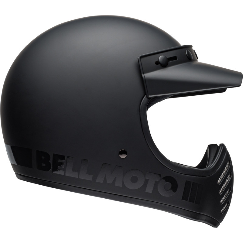 KASK BELL MOTO-3 BLACKOUT MATT/GLOSS BLACK 