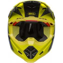 KASK BELL MOTO-9 FLEX DIVISION BLACK/HI VIZ/GREY 