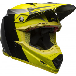 KASK BELL MOTO-9 FLEX DIVISION BLACK/HI VIZ/GREY 