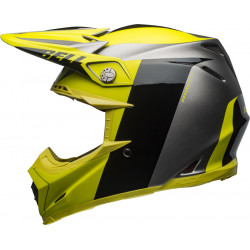 KASK BELL MOTO-9 FLEX DIVISION BLACK/HI VIZ/GREY 