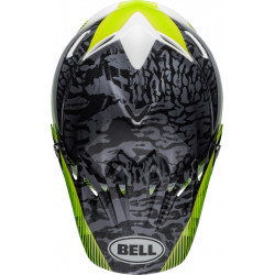 KASK BELL MOTO-9 MIPS CHIEF BLACK/WHITE/GREEN 