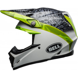 KASK BELL MOTO-9 MIPS CHIEF BLACK/WHITE/GREEN 