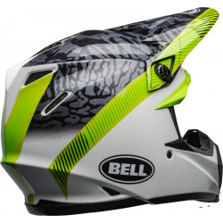 KASK BELL MOTO-9 MIPS CHIEF BLACK/WHITE/GREEN 
