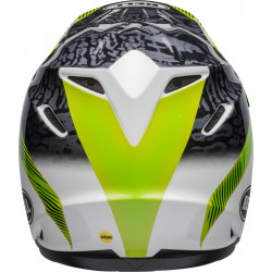 KASK BELL MOTO-9 MIPS CHIEF BLACK/WHITE/GREEN 