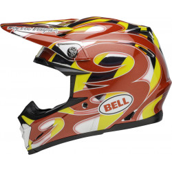 KASK BELL MOTO-9 MIPS MC REPLICA YELLOW/CHROME 
