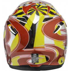 KASK BELL MOTO-9 MIPS MC REPLICA YELLOW/CHROME 