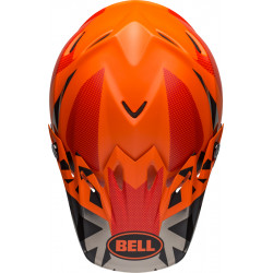 KASK BELL MOTO-9 MIPS TREMOR BLACK/ORANGE/CHROME 