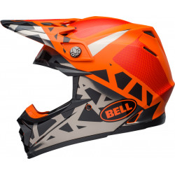 KASK BELL MOTO-9 MIPS TREMOR BLACK/ORANGE/CHROME 