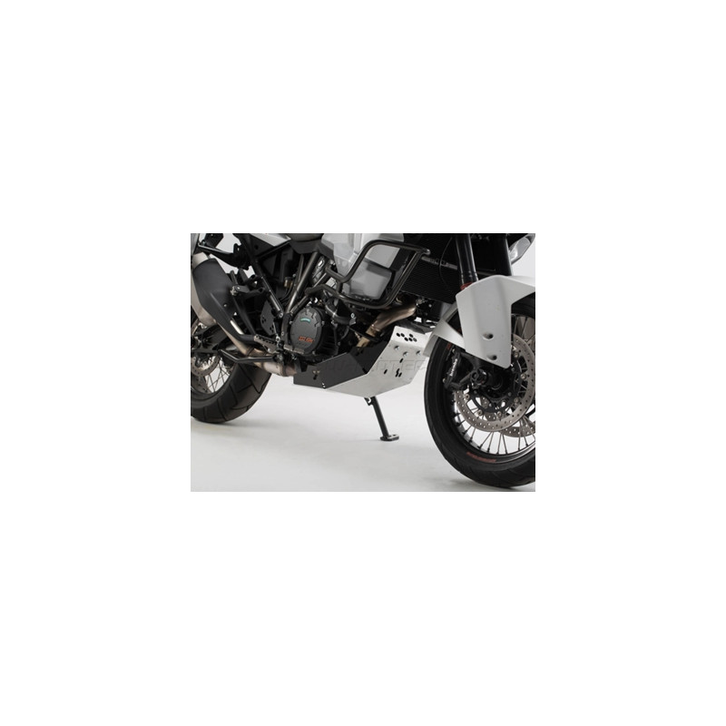 OSŁONA SILNIKA, PŁYTA POD SILNIK SW-MOTECH KTM 1290 SUPER ADV (14-), BLACK/SILVER