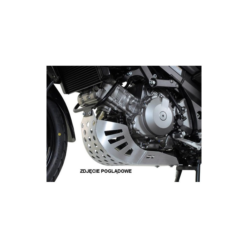 OSŁONA SILNIKA, PŁYTA POD SILNIK SW-MOTECH SUZUKI DL 1000 V-STROM/KAWASAKI KLV 1000, BLACK