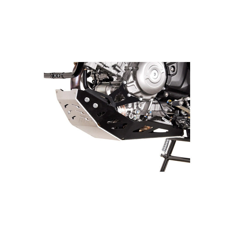 OSŁONA SILNIKA, PŁYTA POD SILNIK SW-MOTECH SUZUKI DL650 (11-)/XT (15-), BLACK/SILVER
