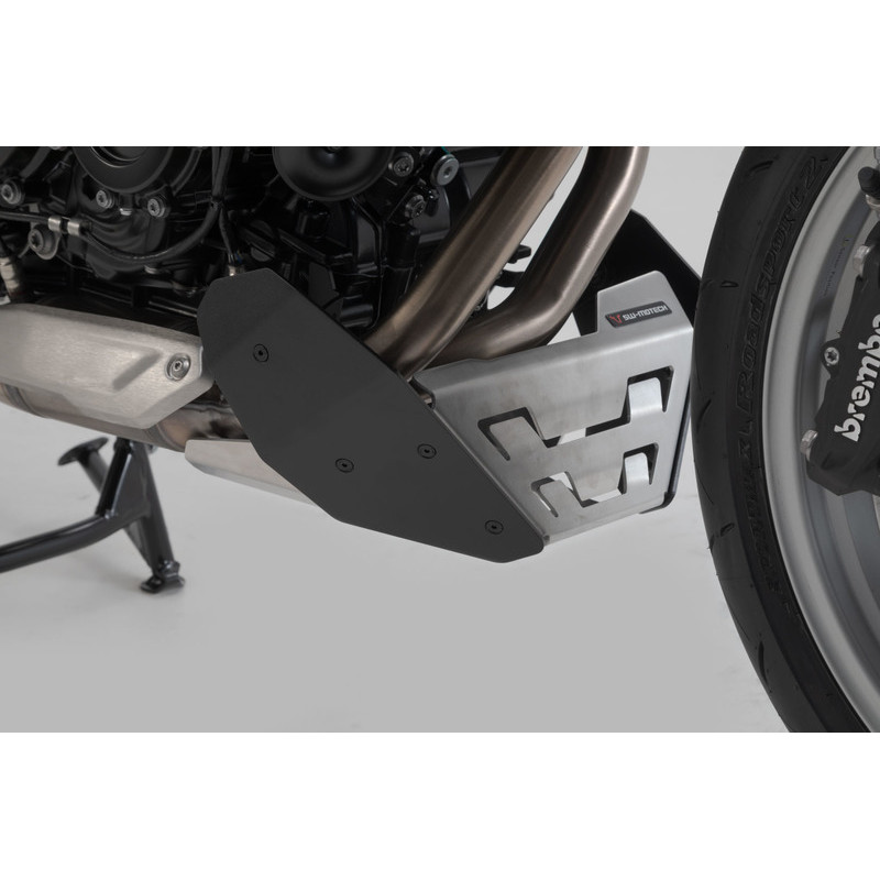 OSŁONA SILNIKA, PŁYTA POD SILNIK SW-MOTECH BMW F 900 R / XR (19-), BLACK/SILVER