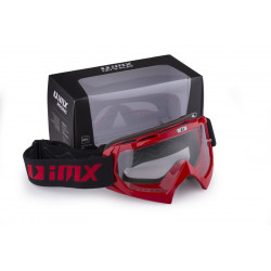 GOGLE IMX MUD RED - SZYBA CLEAR (1 SZYBA W ZESTAWIE) ENDURO CROSS