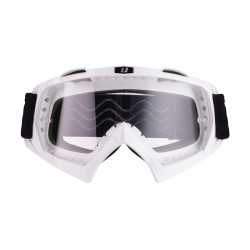 GOGLE IMX MUD WHITE - SZYBA CLEAR (1 SZYBA W ZESTAWIE) ENDURO CROSS