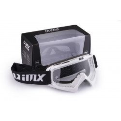 GOGLE IMX MUD WHITE - SZYBA CLEAR (1 SZYBA W ZESTAWIE) ENDURO CROSS