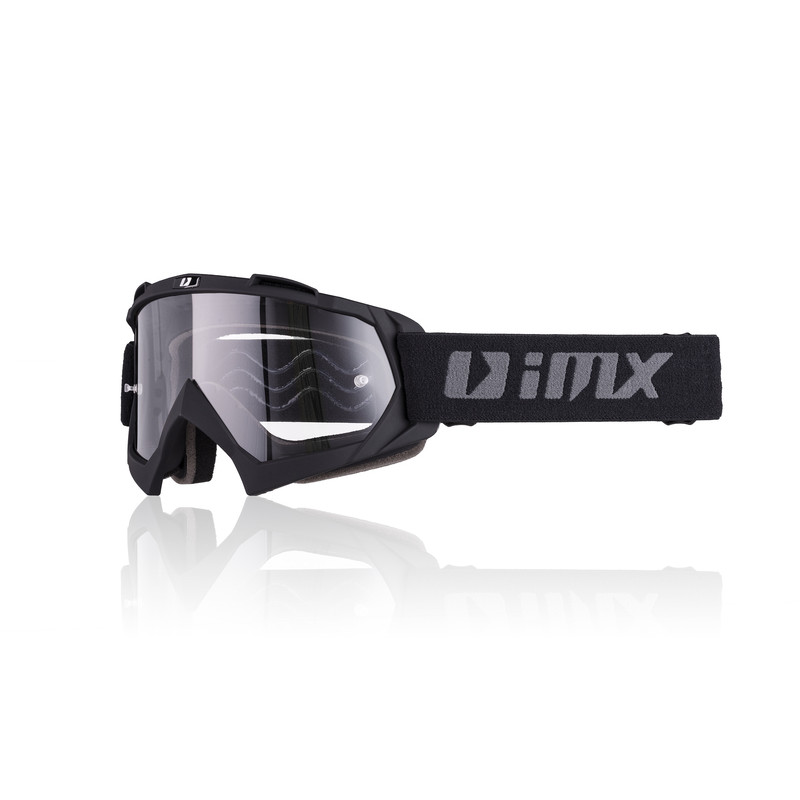 GOGLE IMX MUD BLACK MATT - SZYBA CLEAR (1 SZYBA W ZESTAWIE) ENDURO CROSS