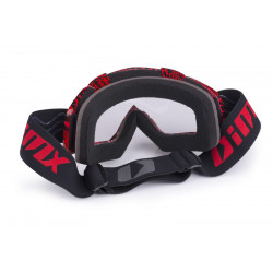 GOGLE IMX MUD GRAPHIC RED/BLACK - SZYBA CLEAR (1 SZYBA W ZESTAWIE) ENDURO CROSS