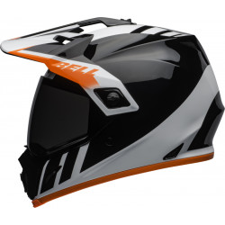 KASK BELL MX-9 ADVENTURE MIPS DASH BLACK/WHITE/ORANGE 